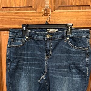 Torrid Boyfriend straight leg Blue Denim Jeans 18R